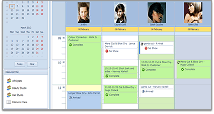 online salon diary salon diary software